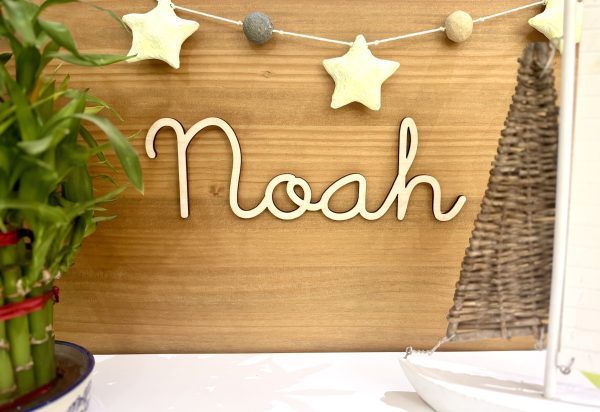 Custom Wooden Name Sign