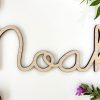 Custom Wooden Name Sign