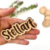 Personalized Wooden Name Magnets