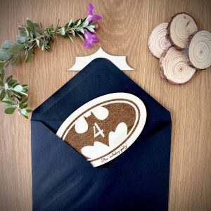 Custom Wooden Birthday Invitation