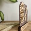 Personalized Footprint Plaque for Dad