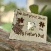 Personalized Puzzle Piece Plaque – A Perfect Fit for Father’s Day