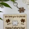 Personalized Puzzle Piece Plaque – A Perfect Fit for Father’s Day