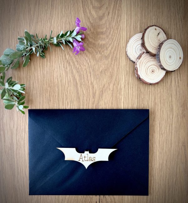 Custom Wooden Birthday Invitation