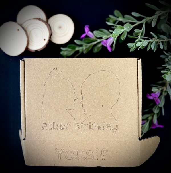 Personalized Cardboard Party Box