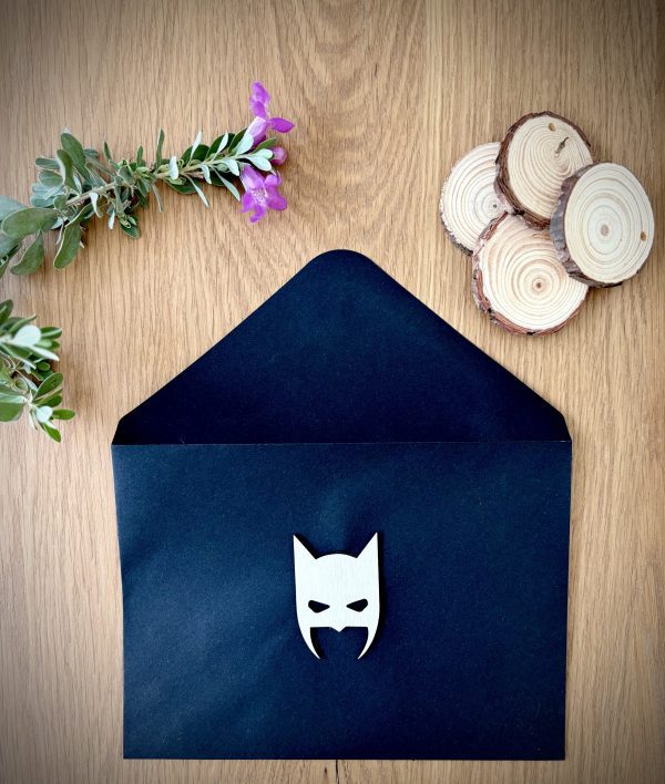 Custom Wooden Birthday Invitation