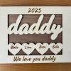 Every Heart Belongs to Dad Plaque Gift