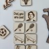 Wooden Memory Game – A Father's Day Gift Full of Meaning Wooden Memory Game – A Father's Day Gift Full of Meaning