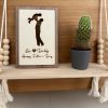 Wooden Silhouette Plaque – A Father & Child Bond, Captured in Wood Wooden Silhouette Plaque – A Father & Child Bond, Captured in Wood