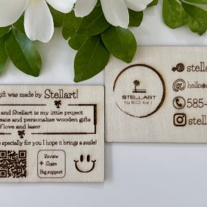 Custom Wooden Business Cards – Make a Lasting Impression