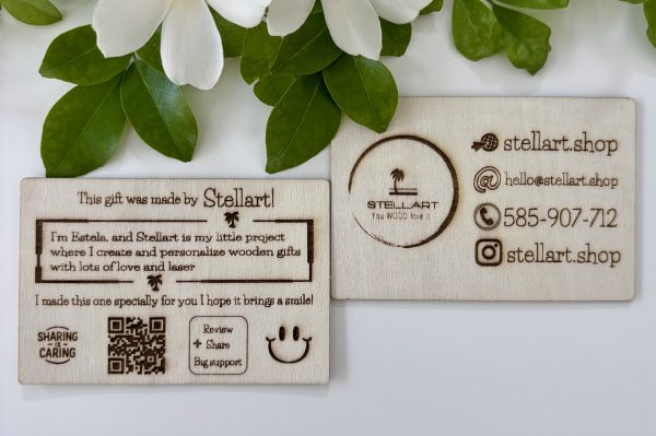 Custom Wooden Business Cards – Make a Lasting Impression