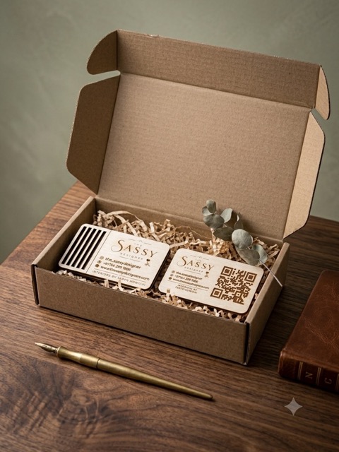 Custom Wooden Business Cards – Make a Lasting Impression