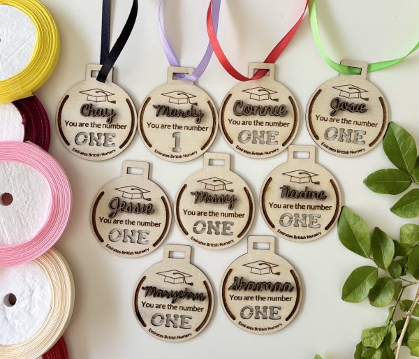 Custom Wooden Medals