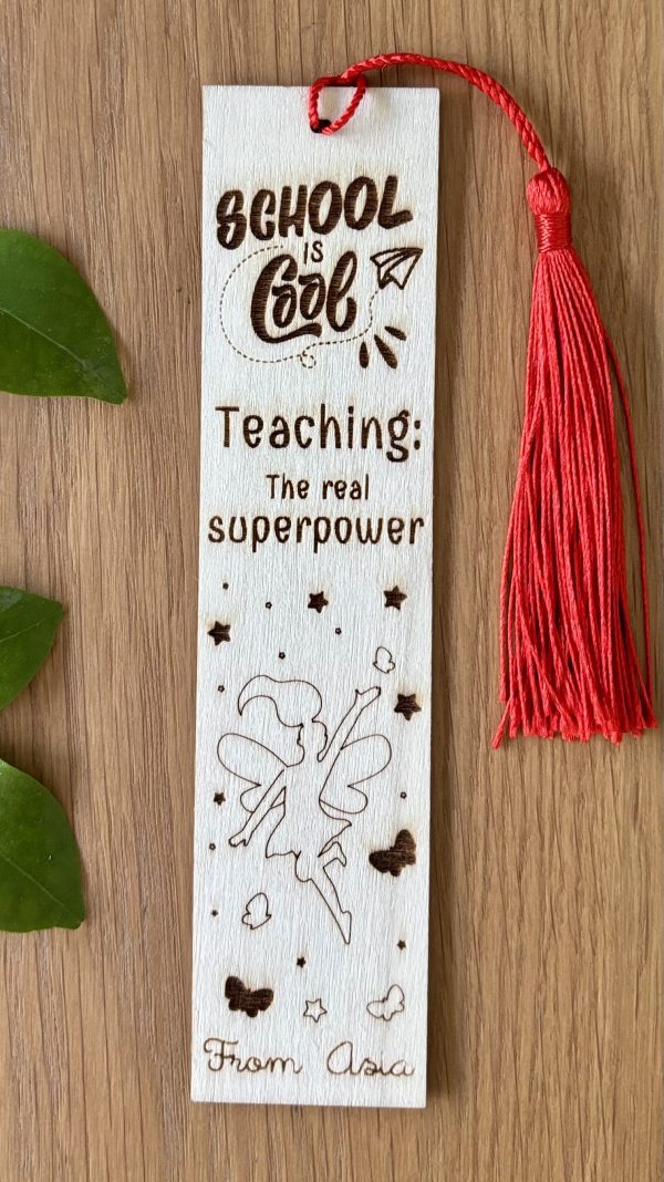 Personalized Wooden Bookmarks – A Thoughtful Gift with a Personal Touch