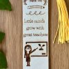 Personalized Wooden Bookmarks – A Thoughtful Gift with a Personal Touch