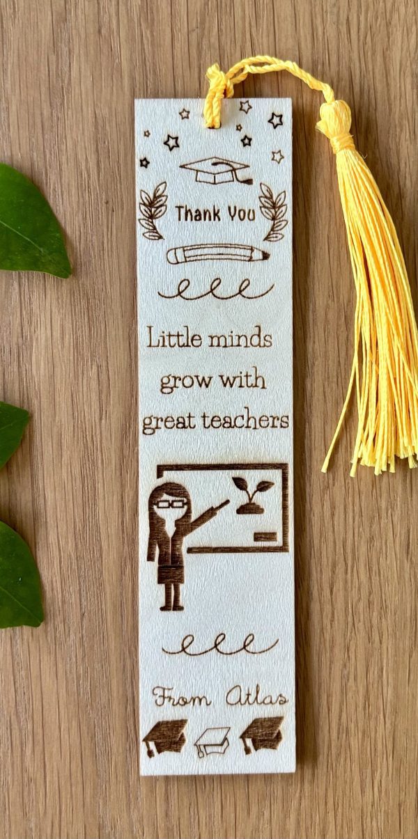 Personalized Wooden Bookmarks – A Thoughtful Gift with a Personal Touch