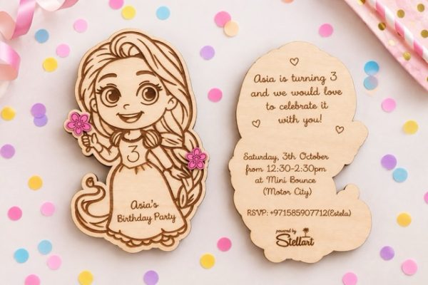 Personalized Princess Invitations