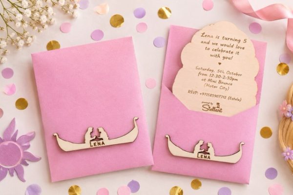 Personalized Princess Invitations