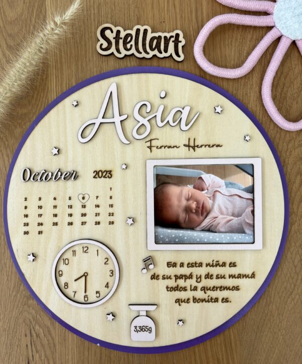 IMG_7389 Personalized Birth Plaques