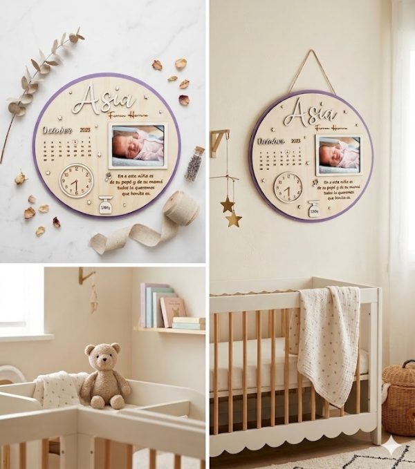 newborn Personalized Birth Plaques