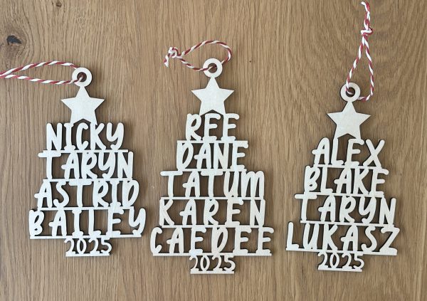 8BE8E668-0586-4335-AAAC-E1ADB0DF9CCC Family Christmas Tree Ornament