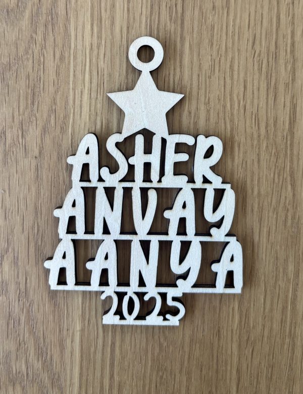 IMG_0029 Family Christmas Tree Ornament