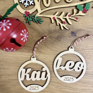 Personalized Name Ornament 🎄✨