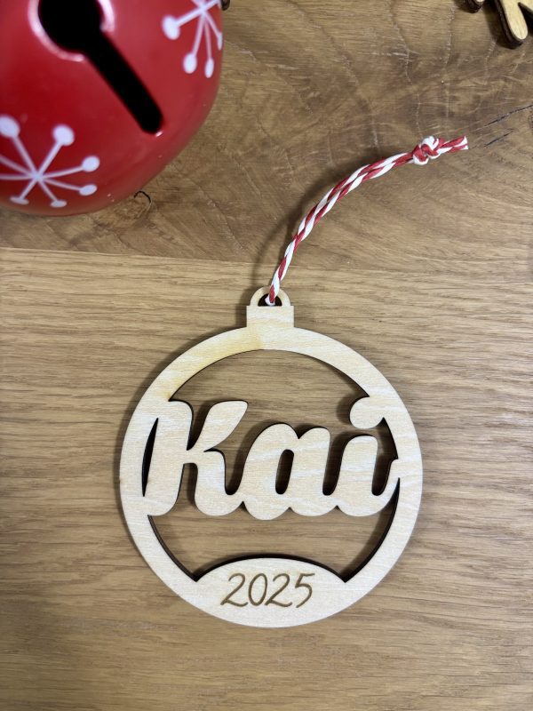 IMG_8627 Personalized Name Ornament 🎄✨