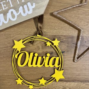 IMG_8629 Personalized Color Ornaments with Stars 🎄✨