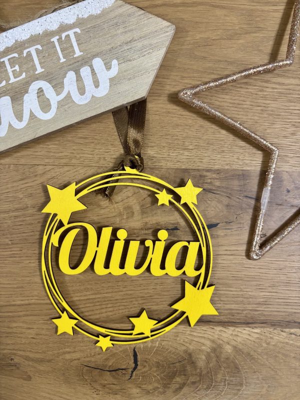 IMG_8629 Personalized Color Ornaments with Stars 🎄✨