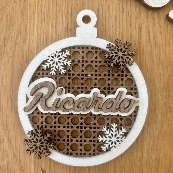 IMG_8669 Snow Flakes Christmas Ornament 🎄✨