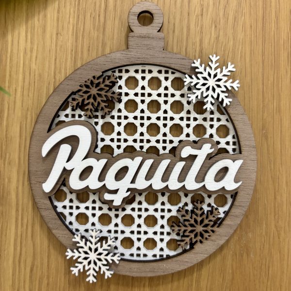 Snow Flakes Christmas Ornament