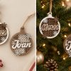 Snow Flakes Christmas Ornament
