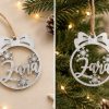 479FCC64-C020-48BC-98D8-5990B1BA79BC Medium Lace Christmas Ornament