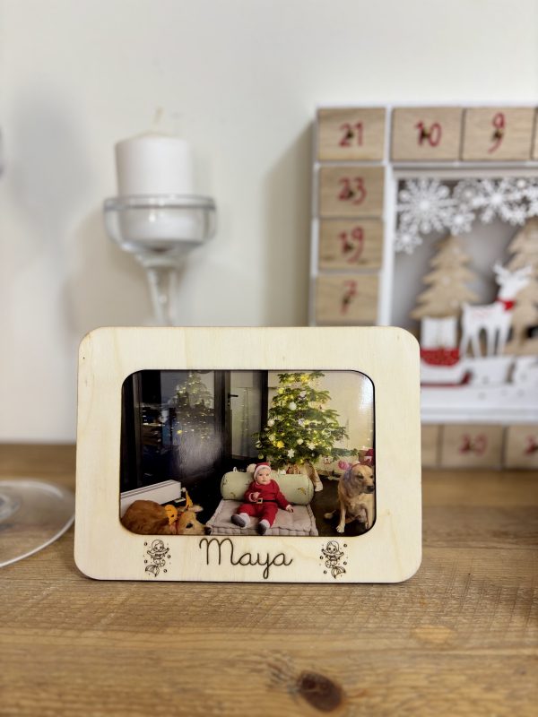 Personalized Wooden Photo Frame for Kids