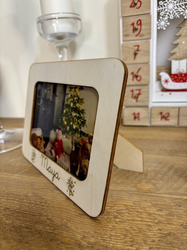 Personalized Wooden Photo Frame for Kids