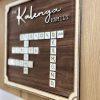 Personalised Family Scrabble Frame