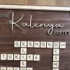 Personalised Family Scrabble Frame