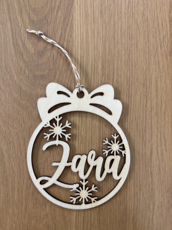 Lace Christmas Ornament