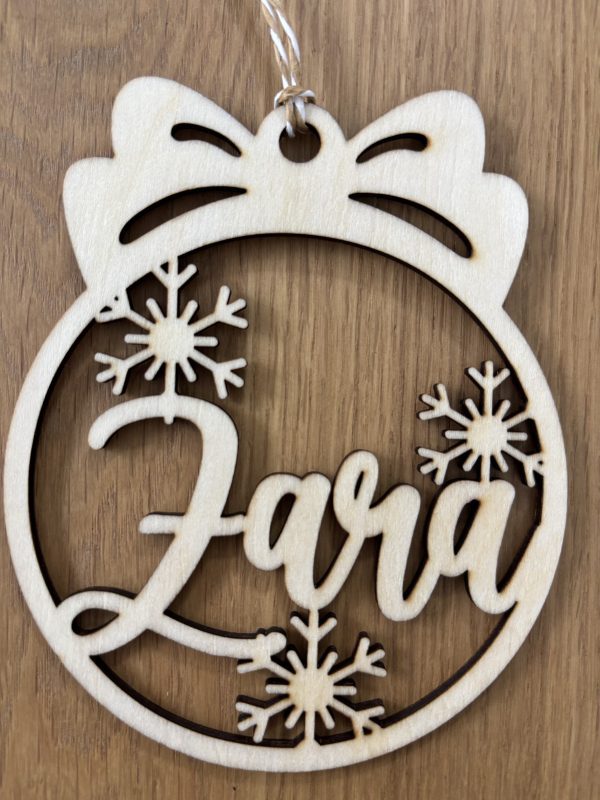 Lace Christmas Ornament