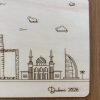 City Skyline Wooden Print