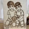 IMG_6095 Medium AI Caricature Engraved on Wood