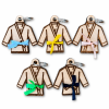 Judogi Keychain - Interchangeable belt