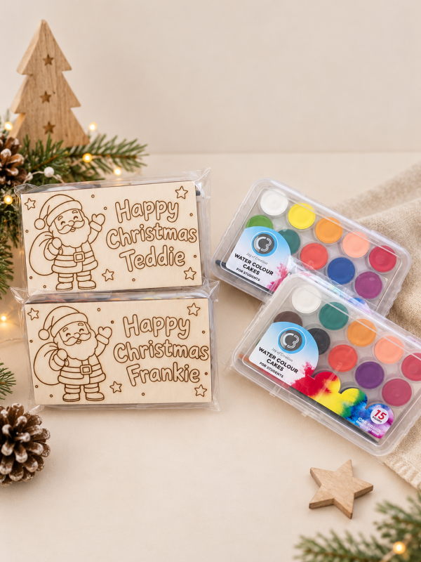 Personalized Watercolor Frame Kit – Paint Your Own Mini Artwork