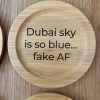 Screenshot Personalized Bamboo Coaster Set with Holder – Set of 6