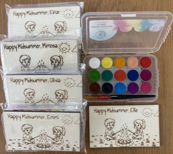 Personalized Watercolor Frame Kit – Paint Your Own Mini Artwork