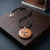 Personalized Bamboo Necklace – Engrave What Matters Most