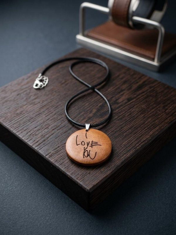 Personalized Bamboo Necklace – Engrave What Matters Most