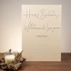 Personalized Acrylic Birthday Sign