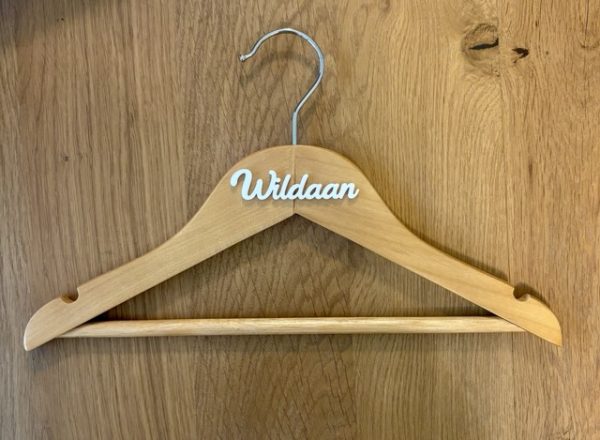 Acrylic Name Cut-Outs for Kids’ Hangers